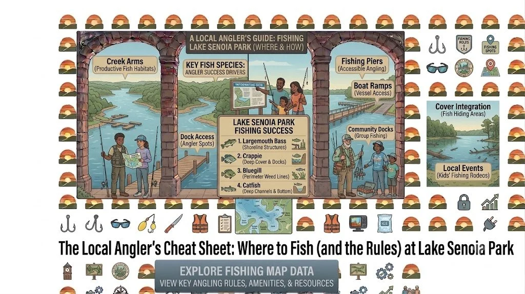 The Local Angler's Cheat Sheet: Where to Fish (and the Rules) at Lake Senoia Park