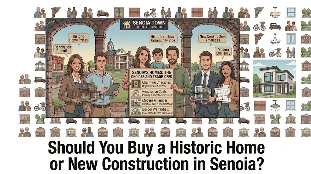 Should You Buy a Historic Home or New Construction in Senoia?