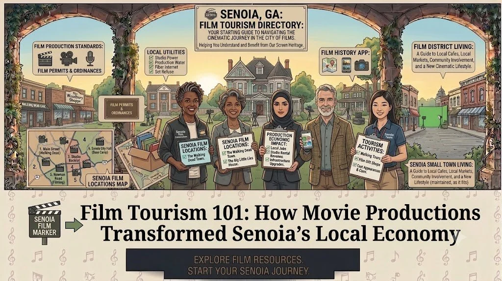 Film Tourism 101: How Movie Productions Transformed Senoia’s Local Economy