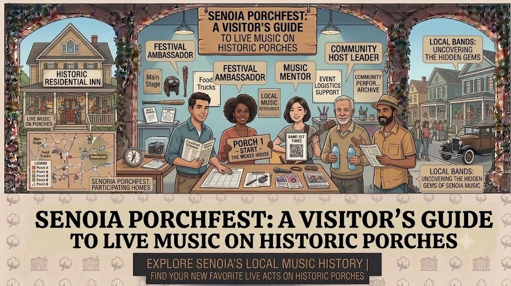 Senoia PorchFest: A Visitor's Guide to Live Music on Historic Porches