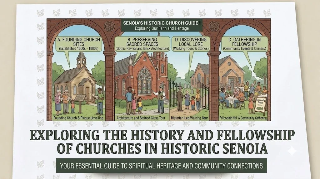 Exploring the History and Fellowship of Churches in Historic Senoia