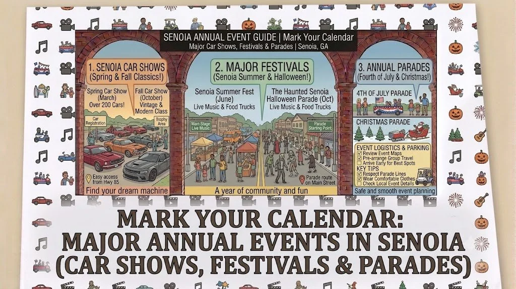 Mark Your Calendar: Major Annual Events in Senoia (Car Shows, Festivals &amp; Parades)