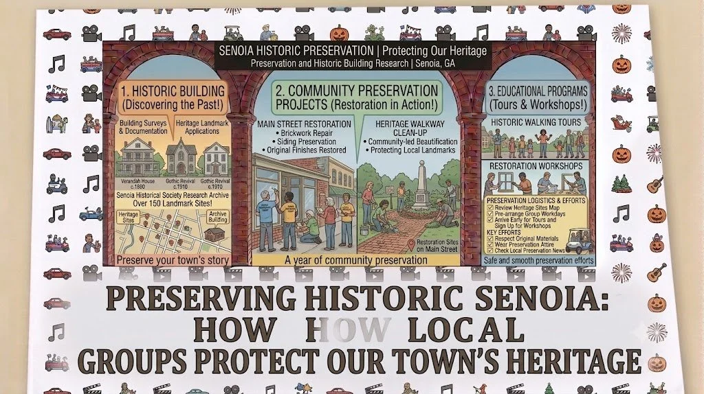 Preserving Historic Senoia: How Local Groups Protect Our Town's Heritage