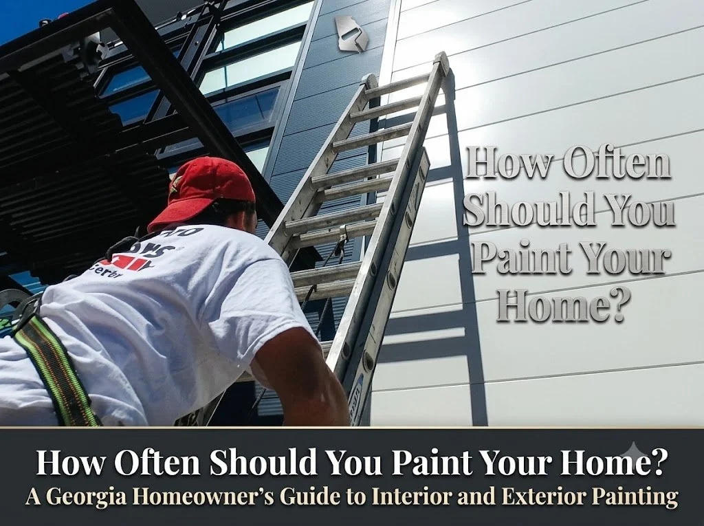 How Often Should You Paint Your Home? A Georgia Homeowner's Guide to Interior and Exterior Painting