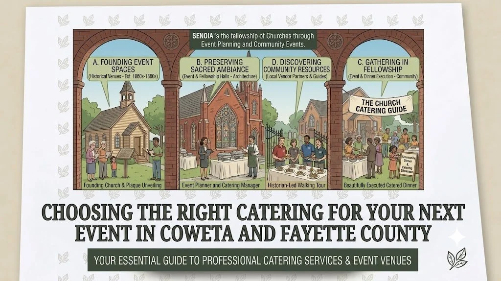Choose the Right Catering for Your Next Event in Coweta and Fayette County