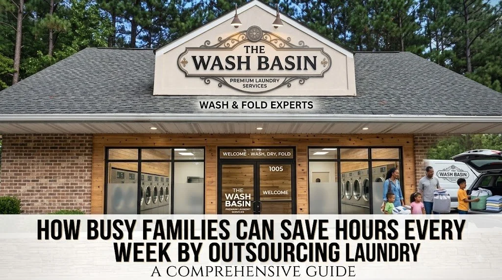 How Busy Families Can Save Hours Every Week by Outsourcing Laundry