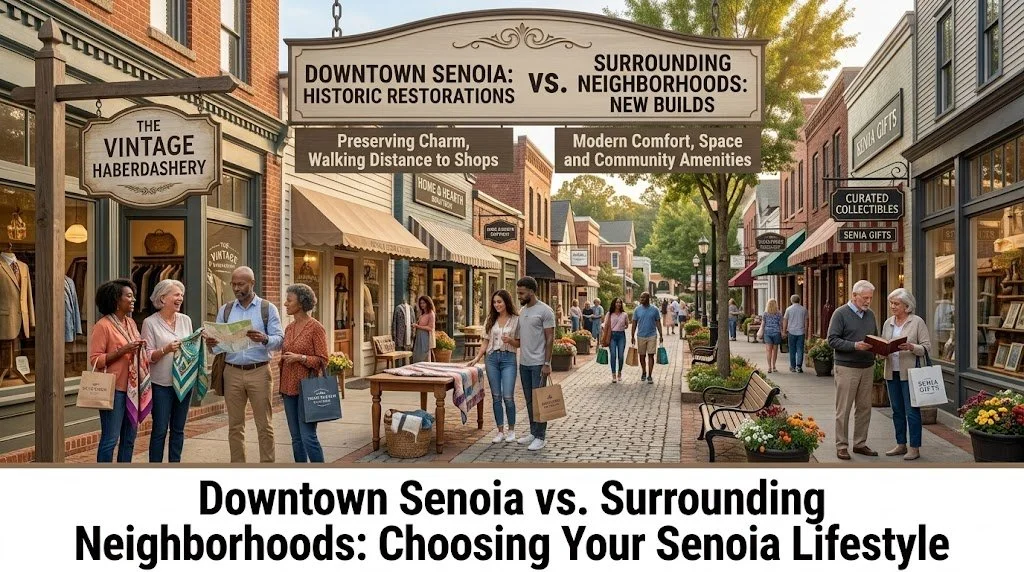 Historic Restorations vs. New Builds: Buying in Downtown Senoia vs. Surrounding Neighborhoods