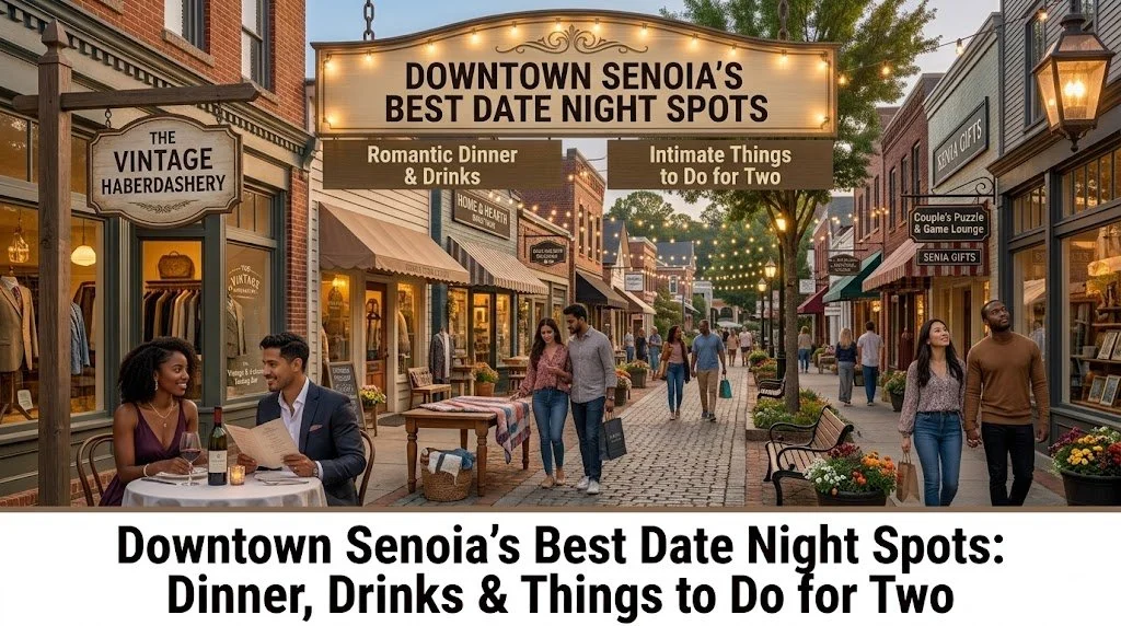 Downtown Senoia’s Best Date Night Spots: Dinner, Drinks &amp; Things to Do for Two