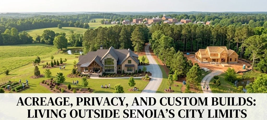 Acreage, Privacy, and Custom Builds: Living Outside Senoia's City Limits