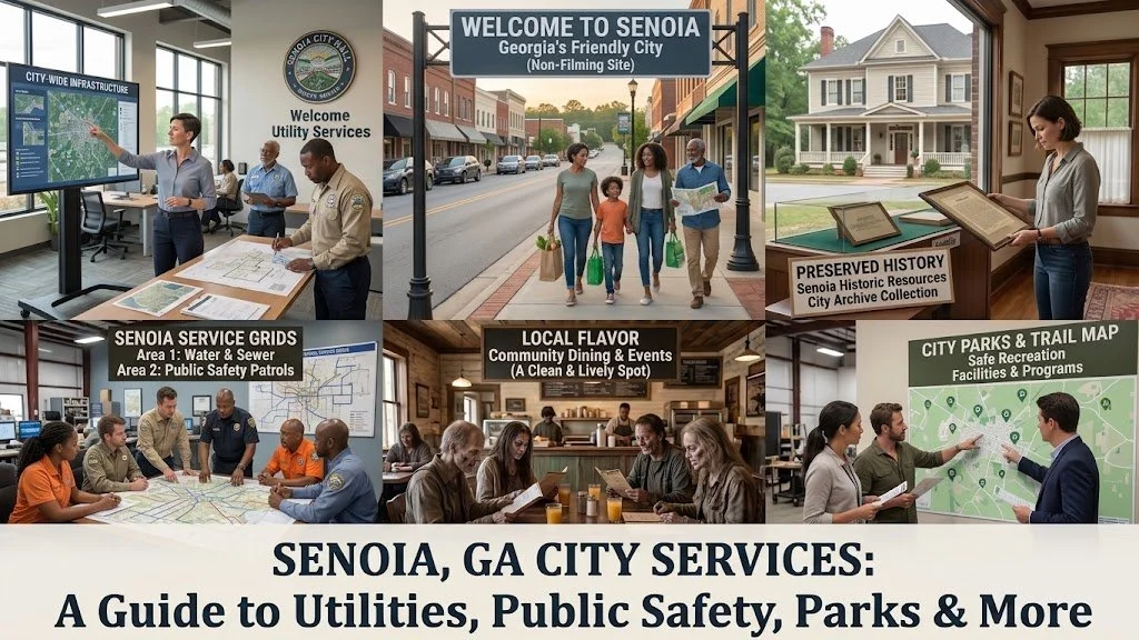 Senoia GA City Services: A Guide to Utilities, Public Safety, Parks &amp; More
