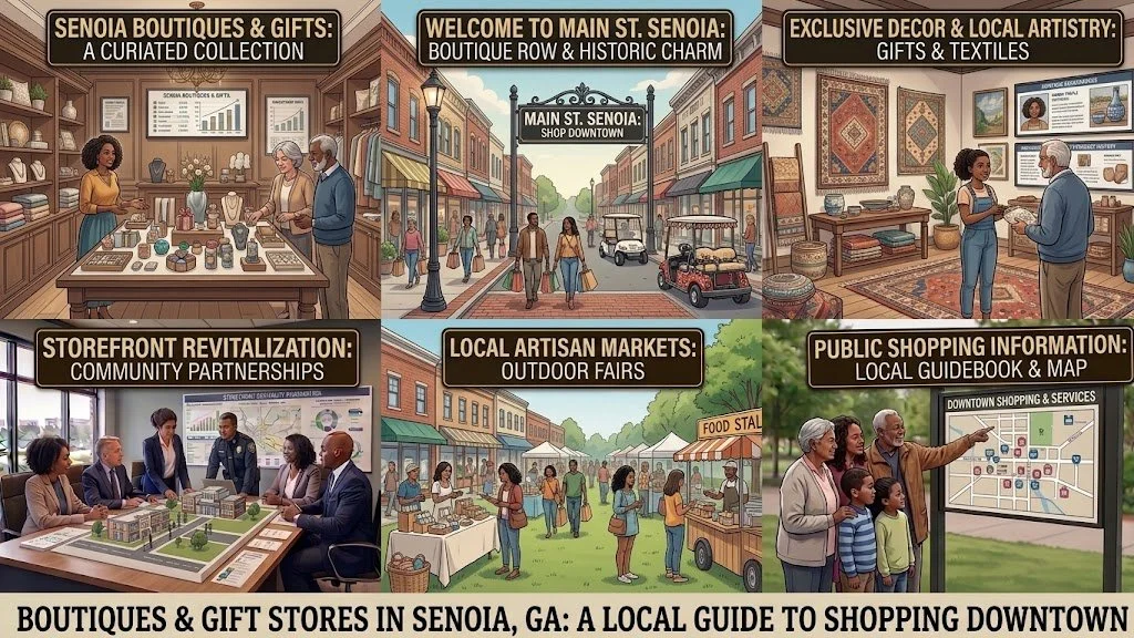 Boutiques &amp; Gift Stores in Senoia, GA: A Local Guide to Shopping Downtown