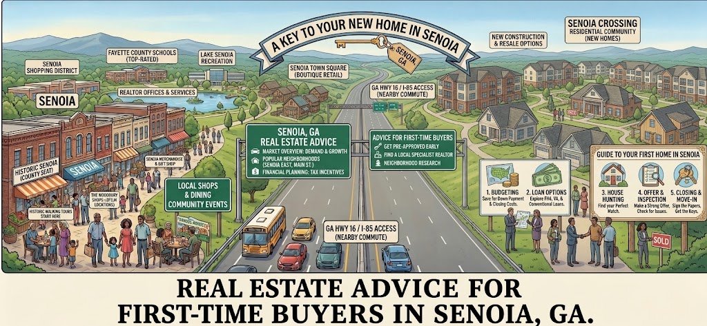 Real Estate Advice for First-Time Buyers in Senoia, GA