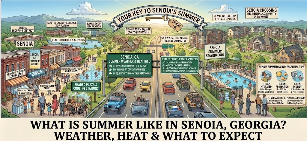 What Is Summer Like in Senoia, Georgia? Weather, Heat &amp; What to Expect