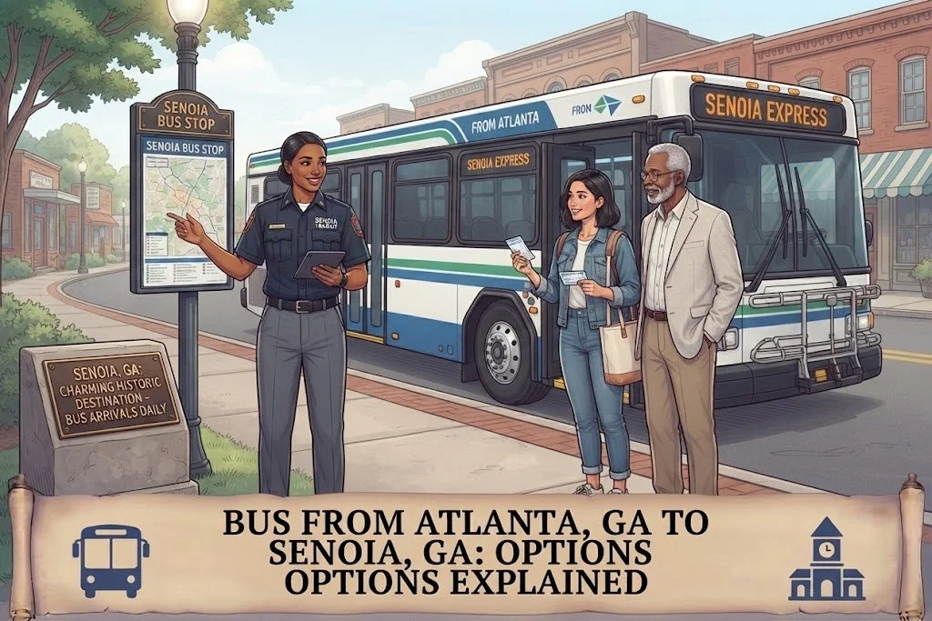 Bus From Atlanta, GA to Senoia, GA: Options Explained