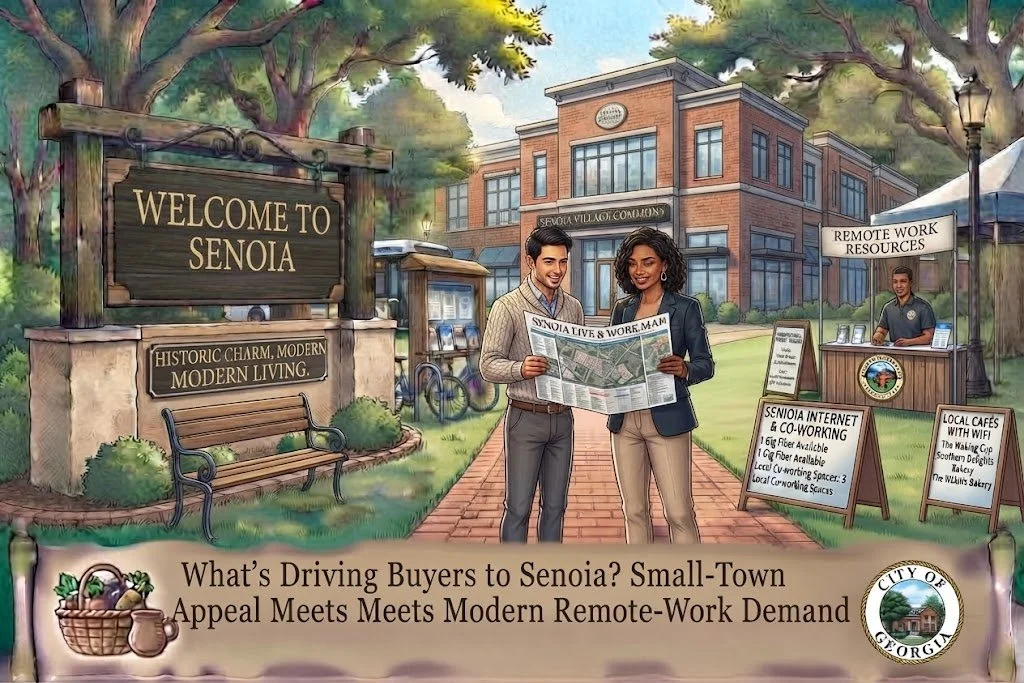 What’s Driving Buyers to Senoia? Small-Town Appeal Meets Modern Remote-Work Demand