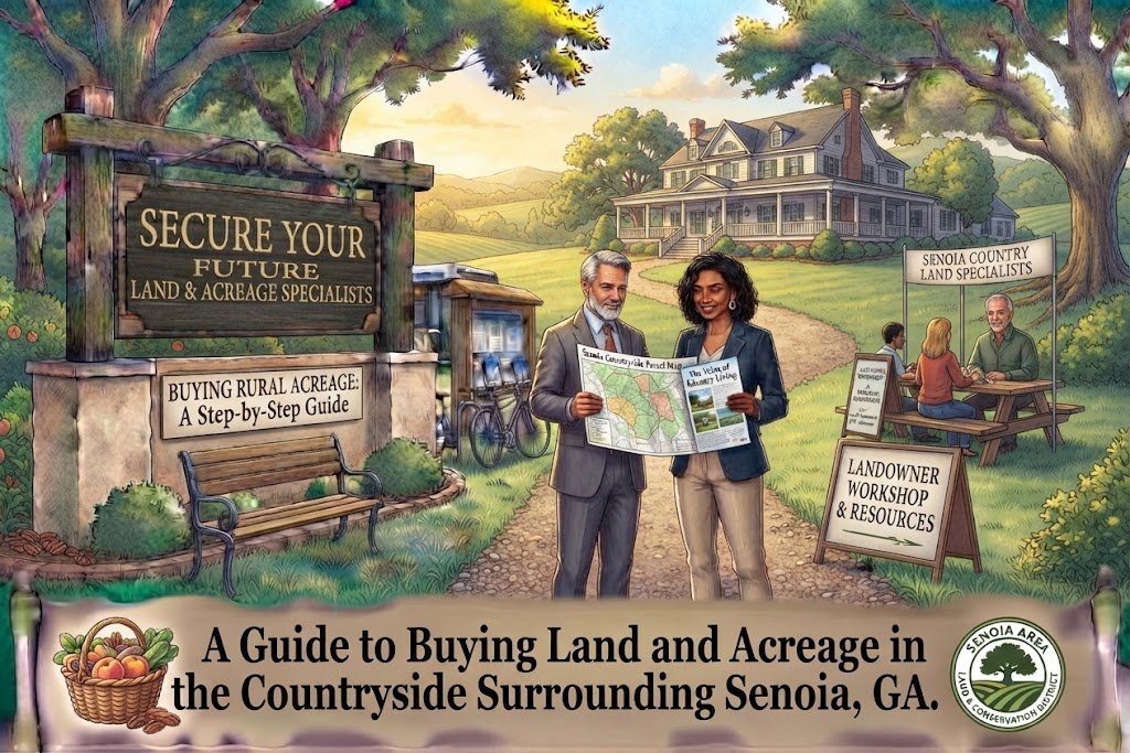 A Guide to Buying Land and Acreage in the Countryside Surrounding Senoia, GA
