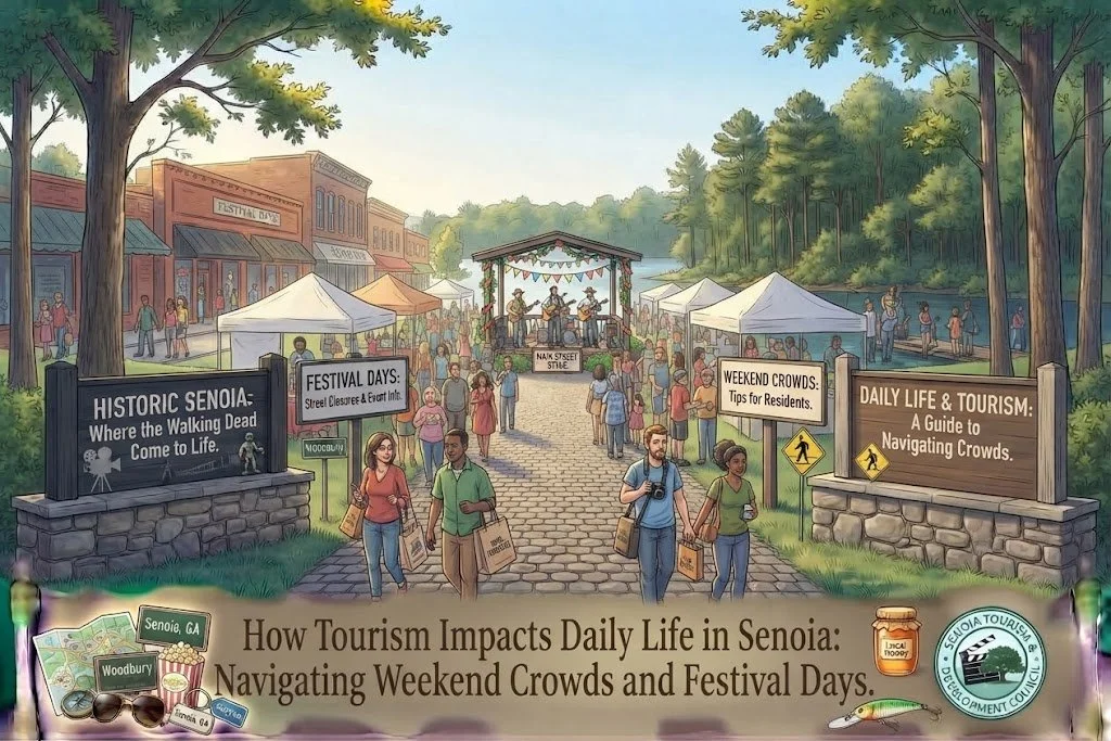 How Tourism Impacts Daily Life in Senoia: Navigating Weekend Crowds and Festival Days