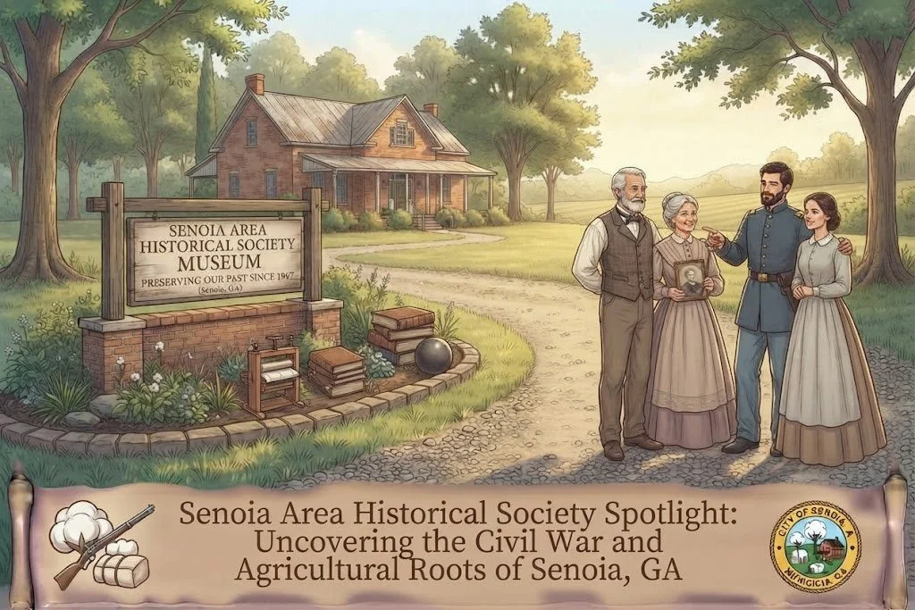 Senoia Area Historical Society Spotlight: Uncovering the Civil War and Agricultural Roots of Senoia, GA