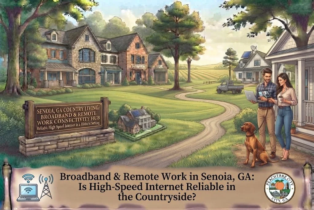 Broadband &amp; Remote Work in Senoia, GA: Is High-Speed Internet Reliable in the Countryside?