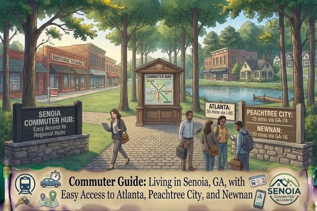 Commuter Guide: Living in Senoia, GA, with Easy Access to Atlanta, Peachtree City, and Newnan