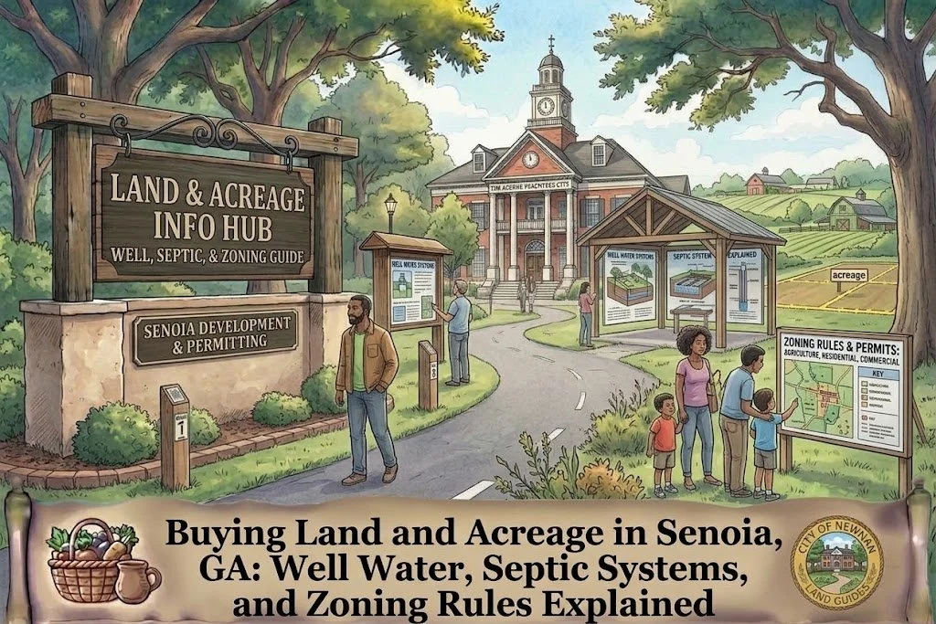 Buying Land and Acreage in Senoia, GA: Well Water, Septic Systems, and Zoning Rules Explained