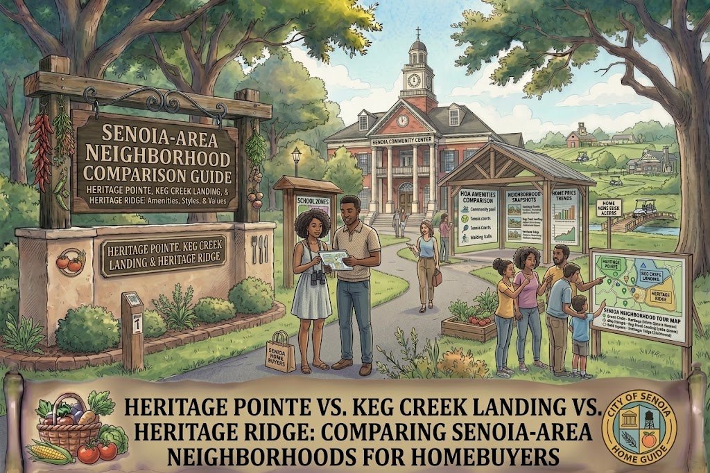 Heritage Pointe vs. Keg Creek Landing vs. Heritage Ridge: Comparing Senoia-Area Neighborhoods for Homebuyers