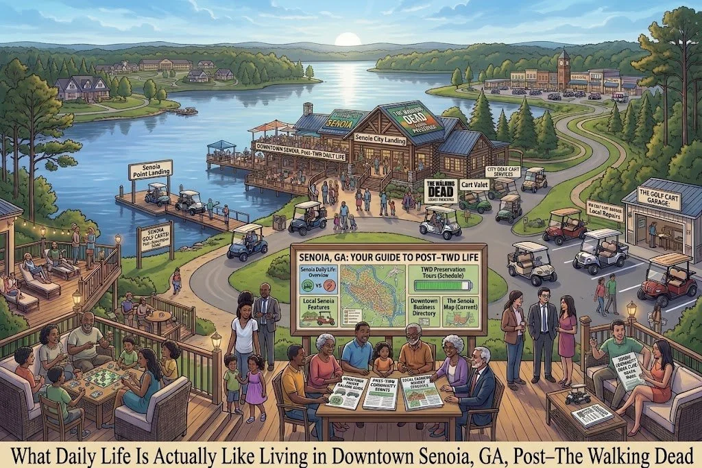 What Daily Life Is Actually Like Living in Downtown Senoia, GA, Post–The Walking Dead
