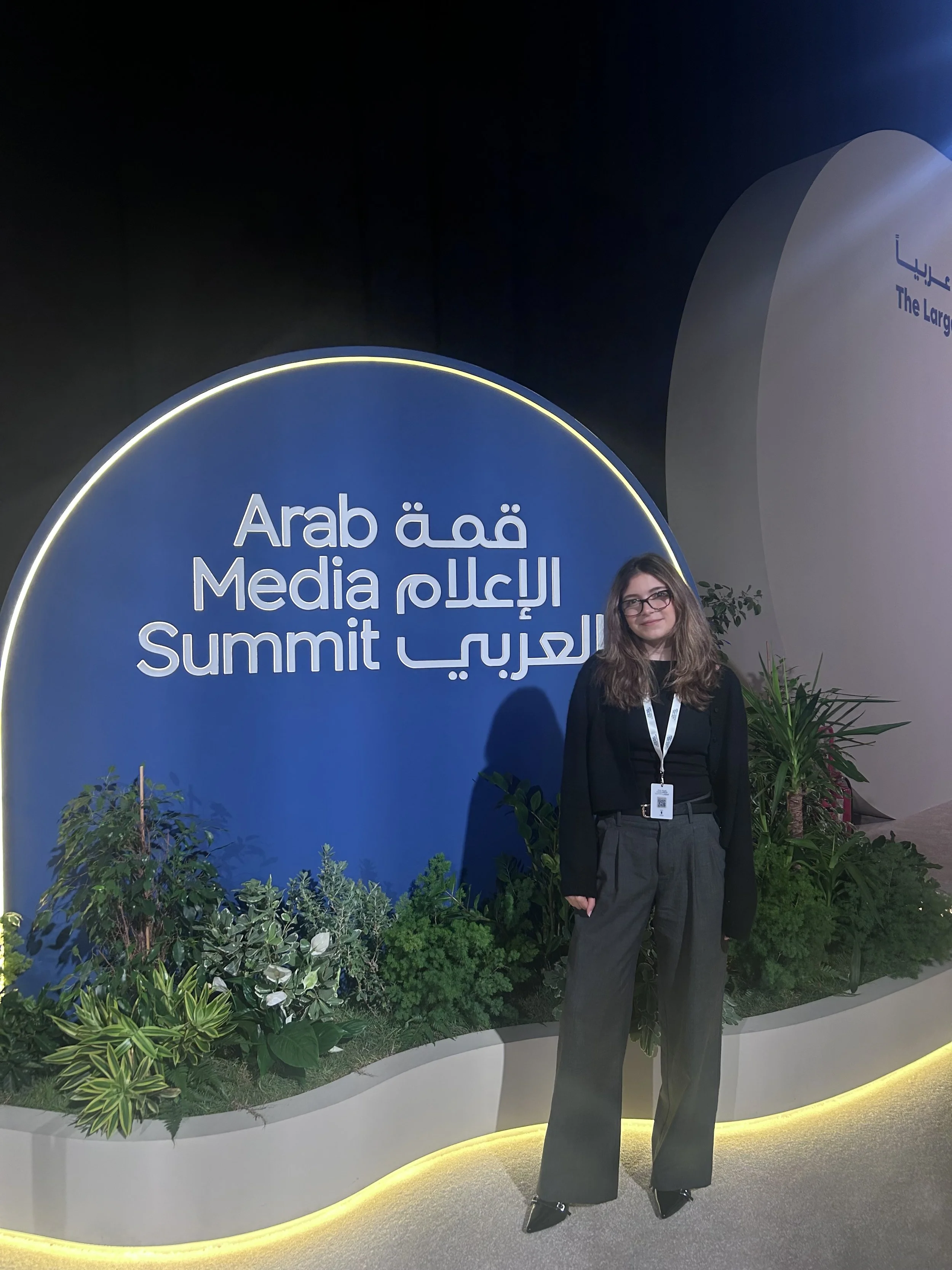 Covering the Arab Media Summit in Dubai