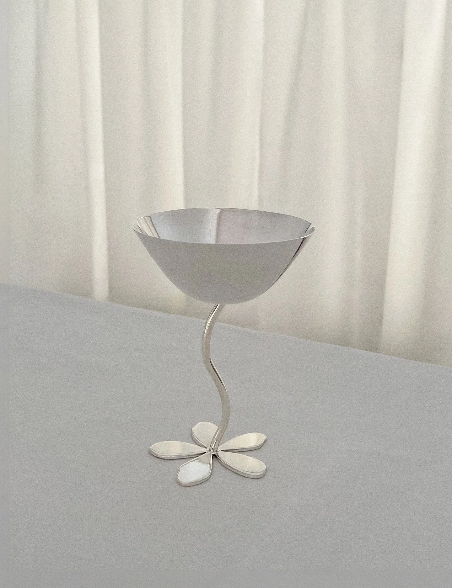 She&rsquo;s just a girl 🌸 The Flor Chalice in Silver