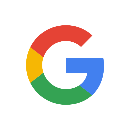 Logotipo de Google con letras en color azul, rojo, verde y amarillo.