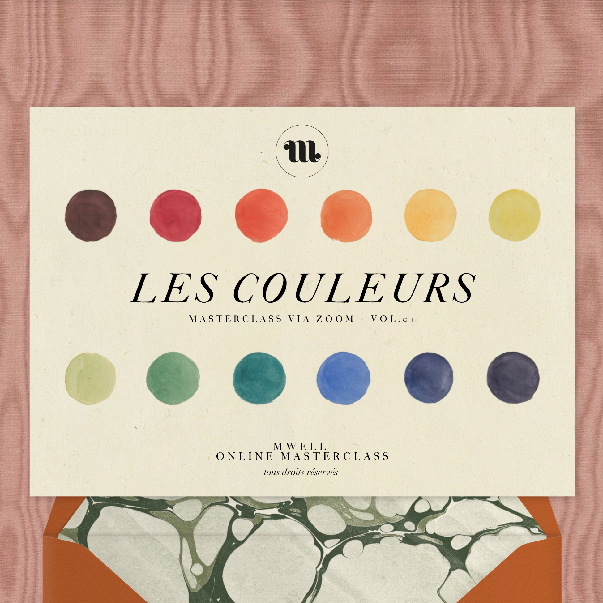 Masterclass online "Les Couleurs".
