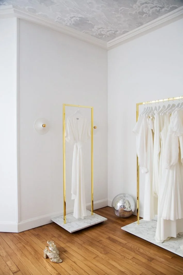 Espace dressing showroom Mannda Metz — design résidentiel · Mélanie Trinkwell