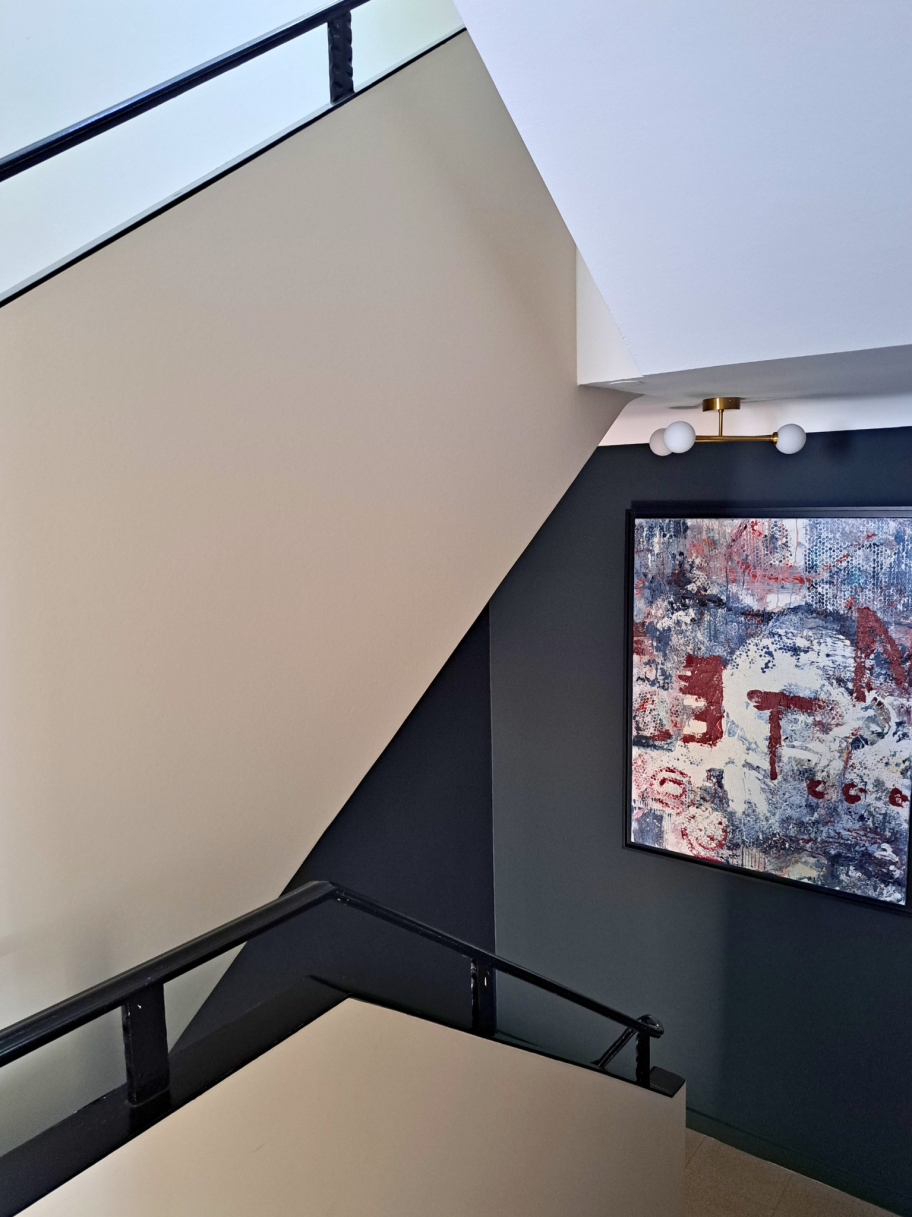 Escalier maison Dora Luxembourg — design d'intérieur · Mélanie Trinkwell
