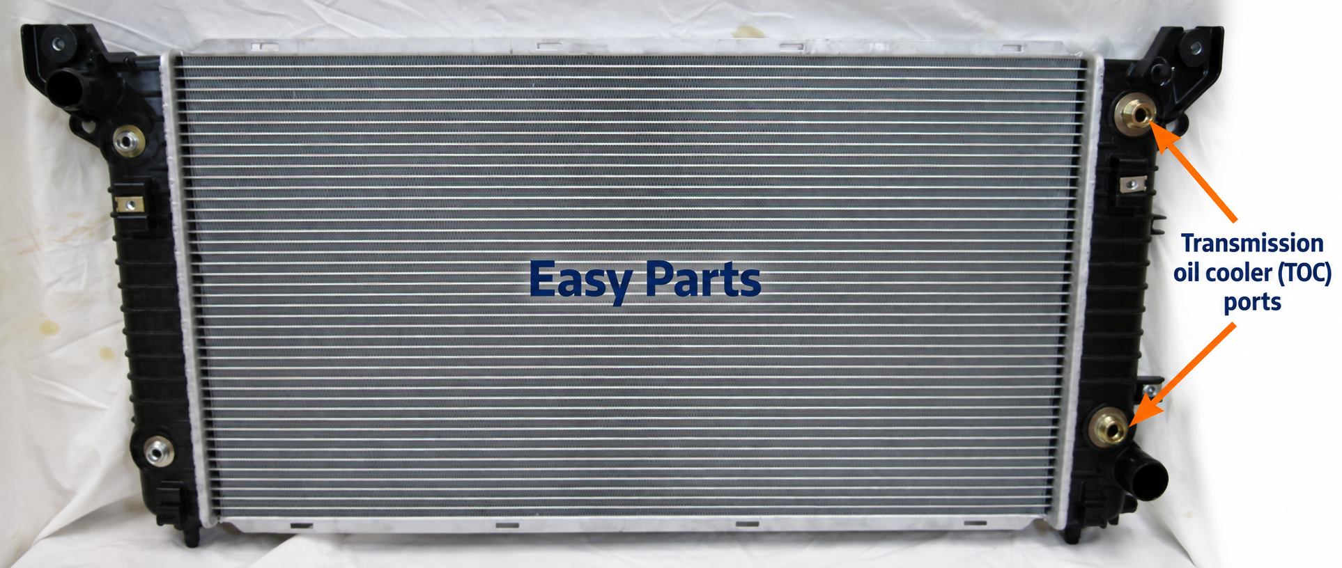 Extra ports on your new radiator? It may still be the right part.