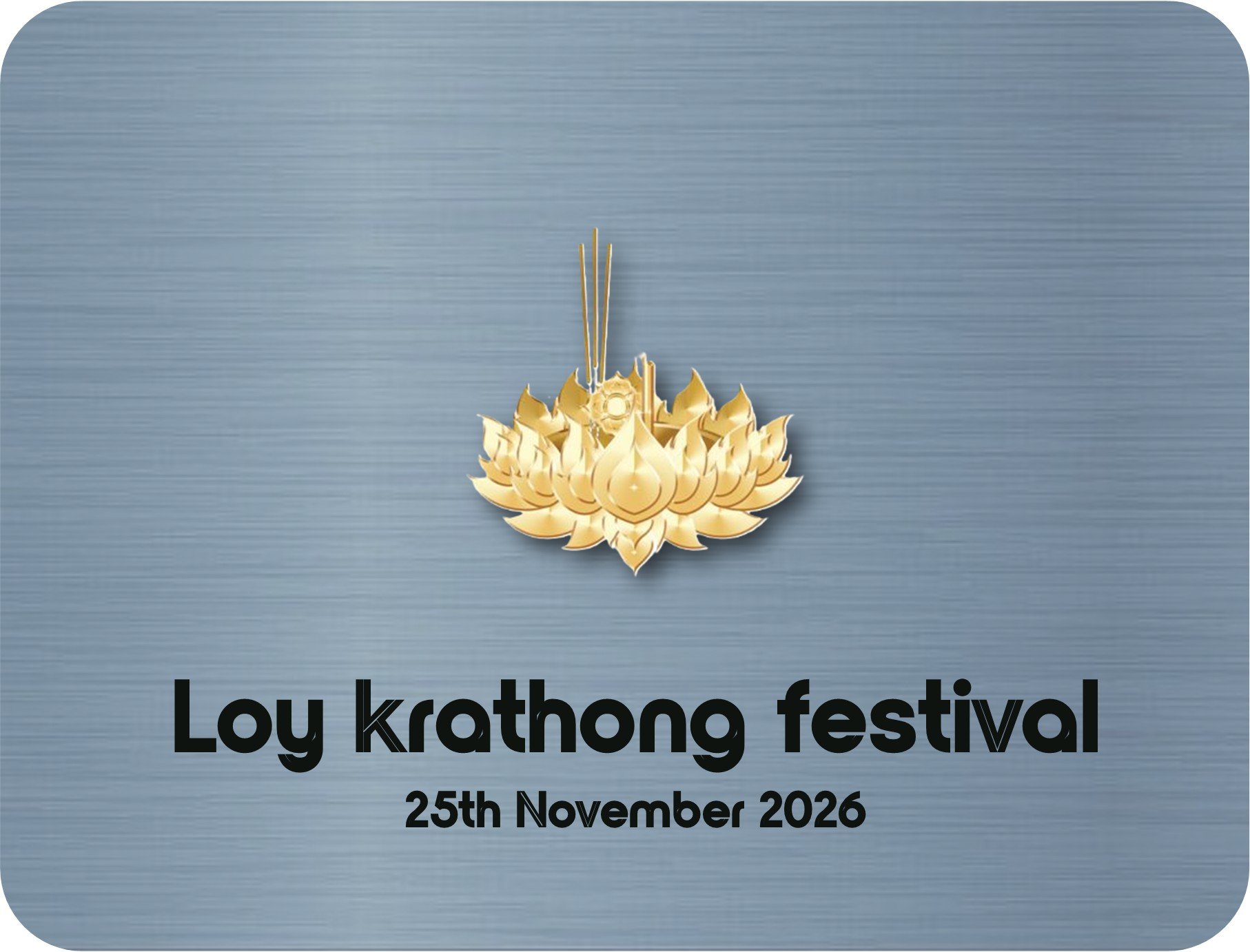 Loy Krathong festival