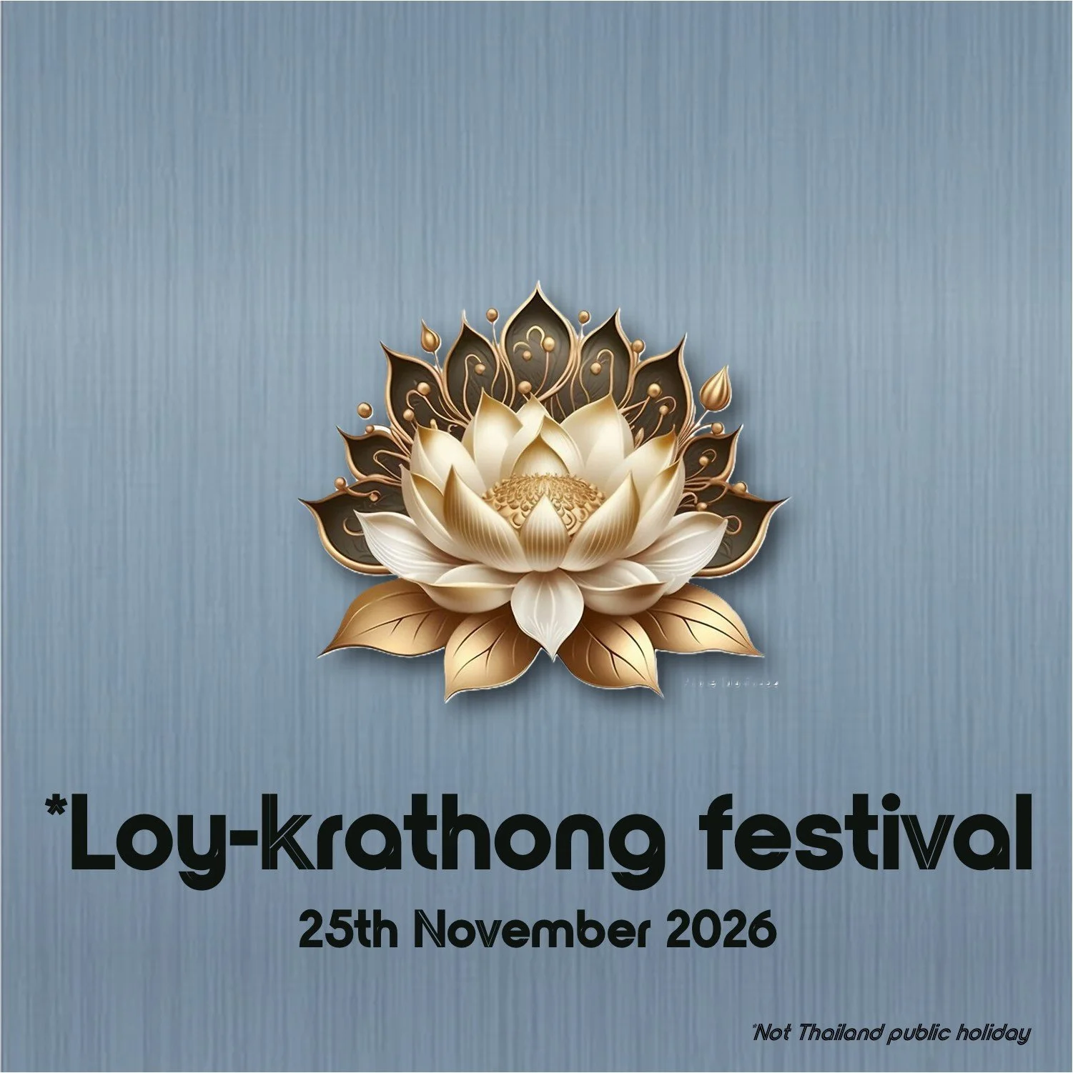 Loy Krathong festival