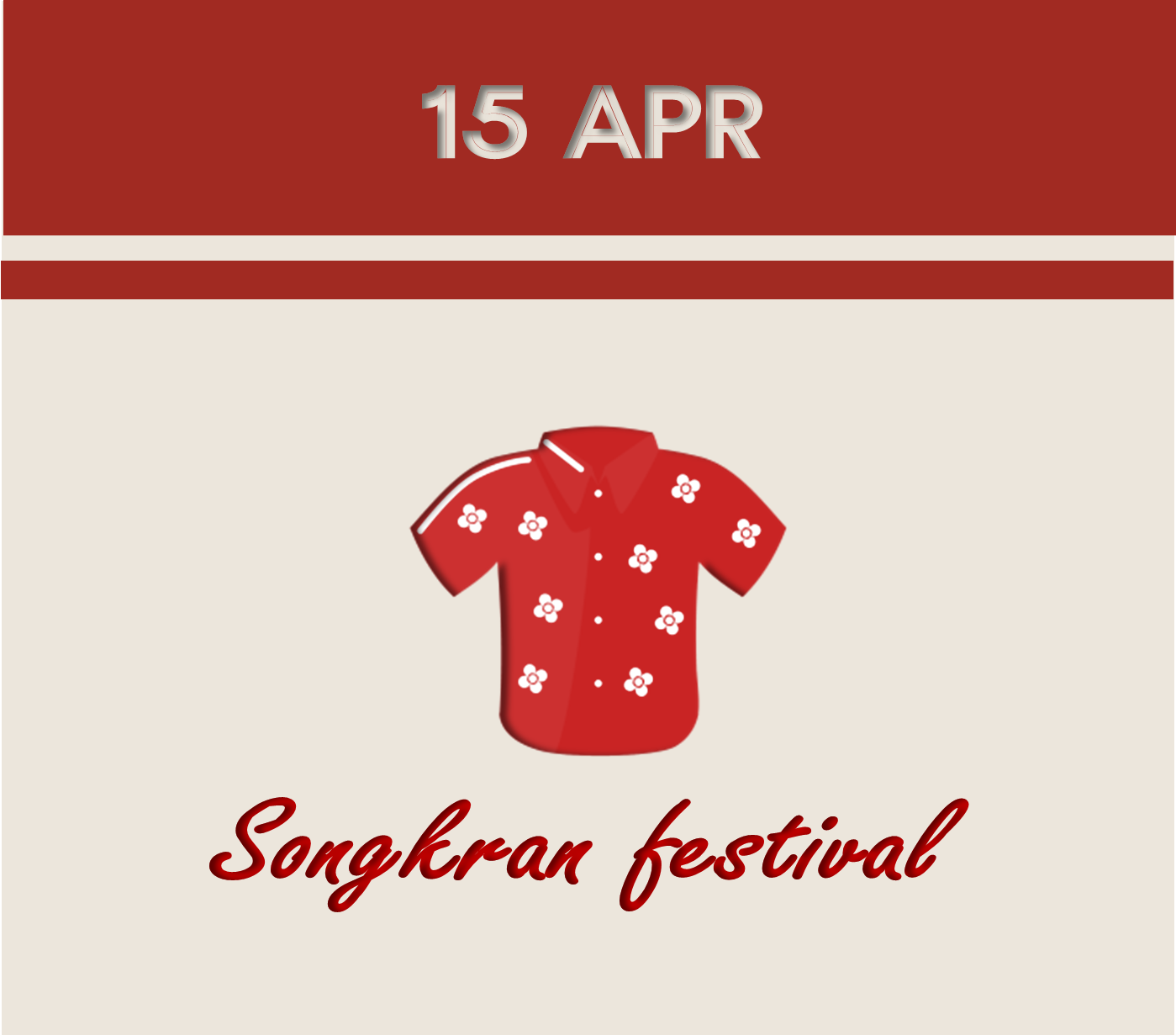 Songkran festival 