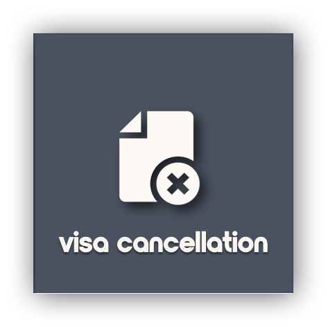 Visa cancellation
