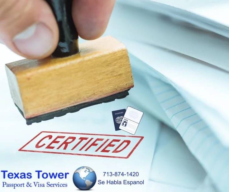 Relationship certificate