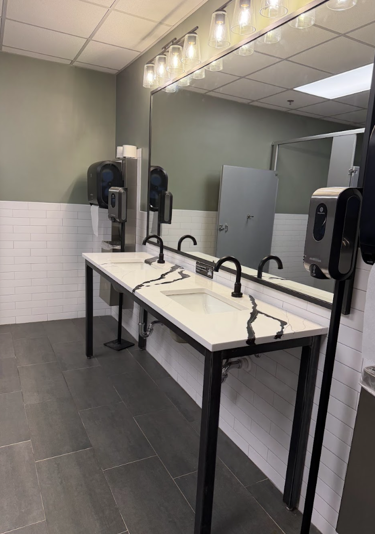 Restaurant bathroom remodel