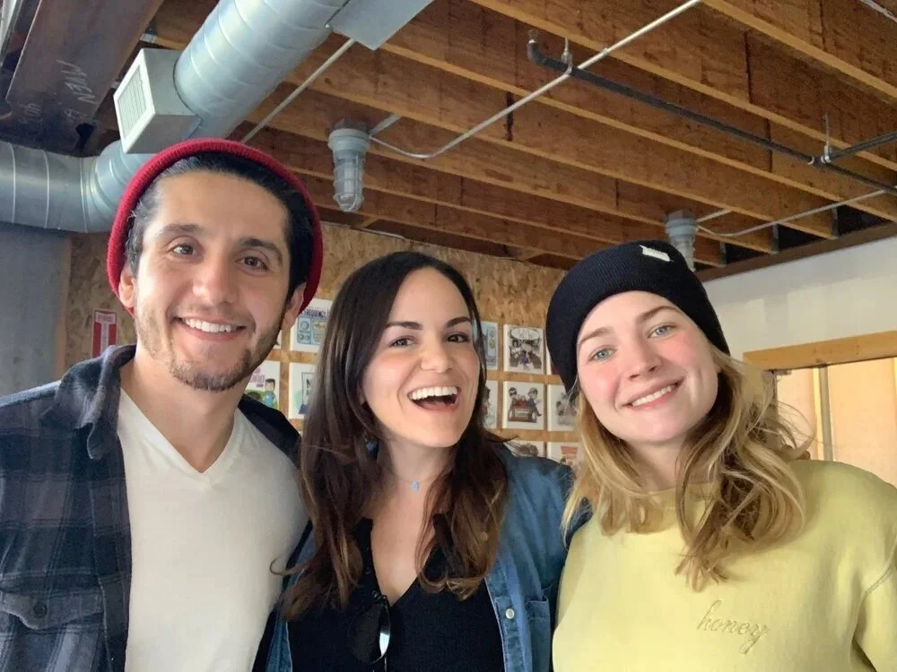 Britt Robertson and Wesam Keesh