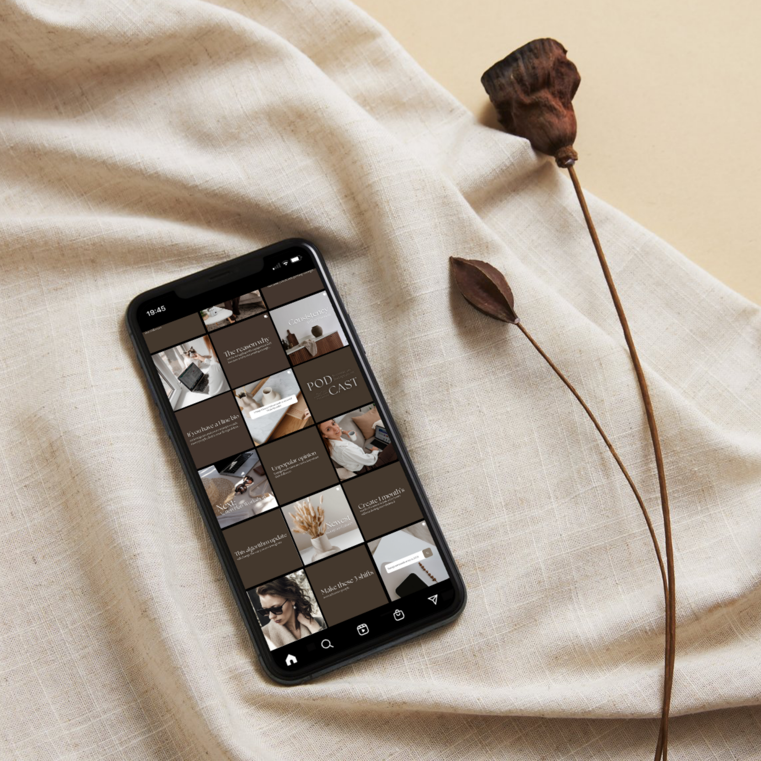 Instagram feed style