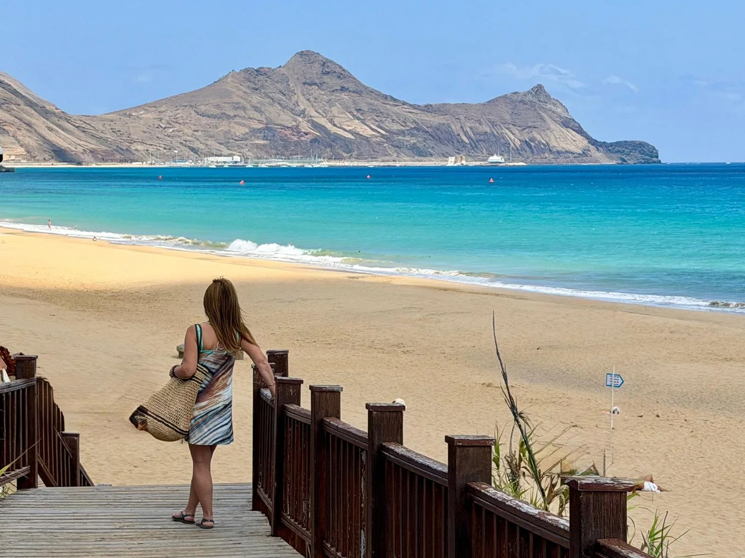 Private yacht journey to Porto Santo from Madeira