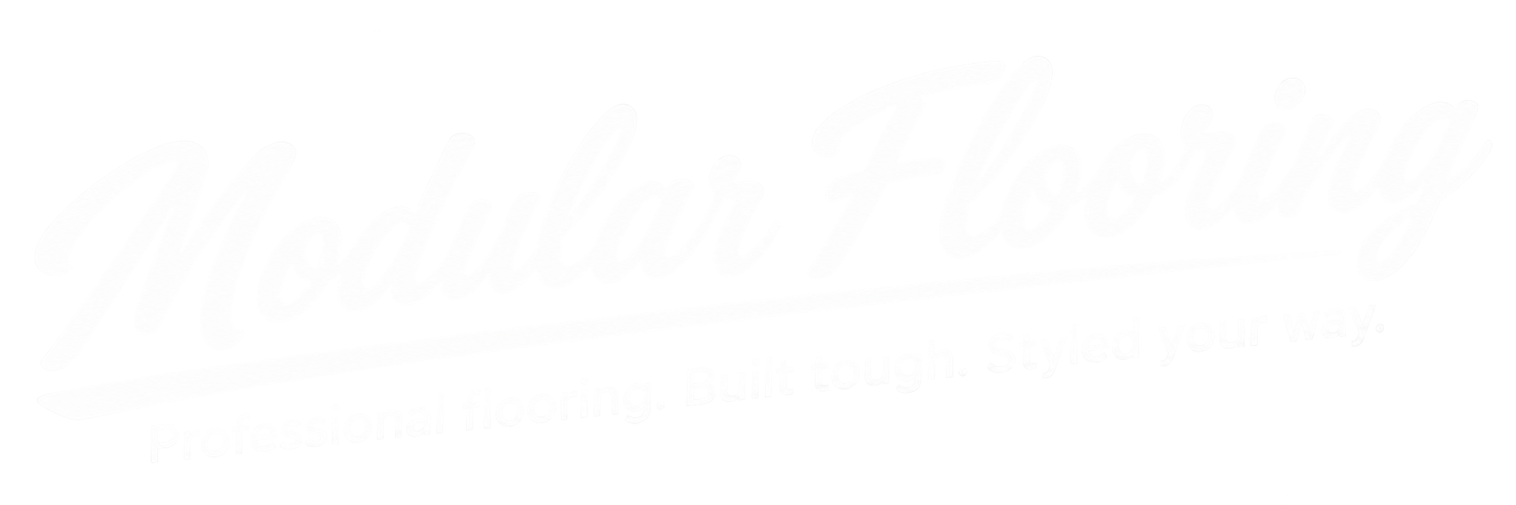 Logo for Medford Flooring with the tagline "Built tough. Style your way."