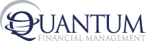 Quantum Financial Management logo with stylized 'Q' and company name.