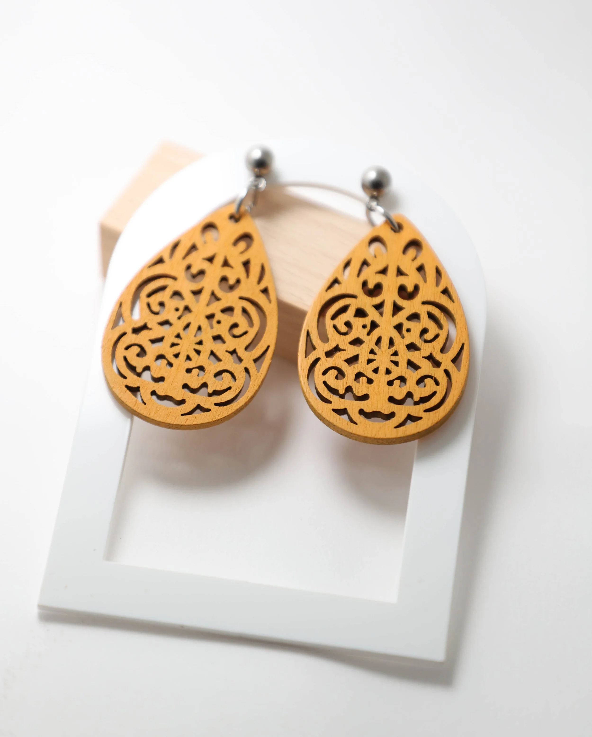 Yellow Earrings