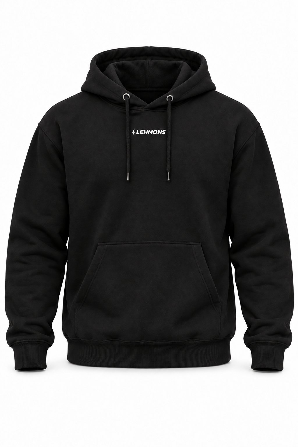 Centered LEHMONS lightning logo hoodie.png