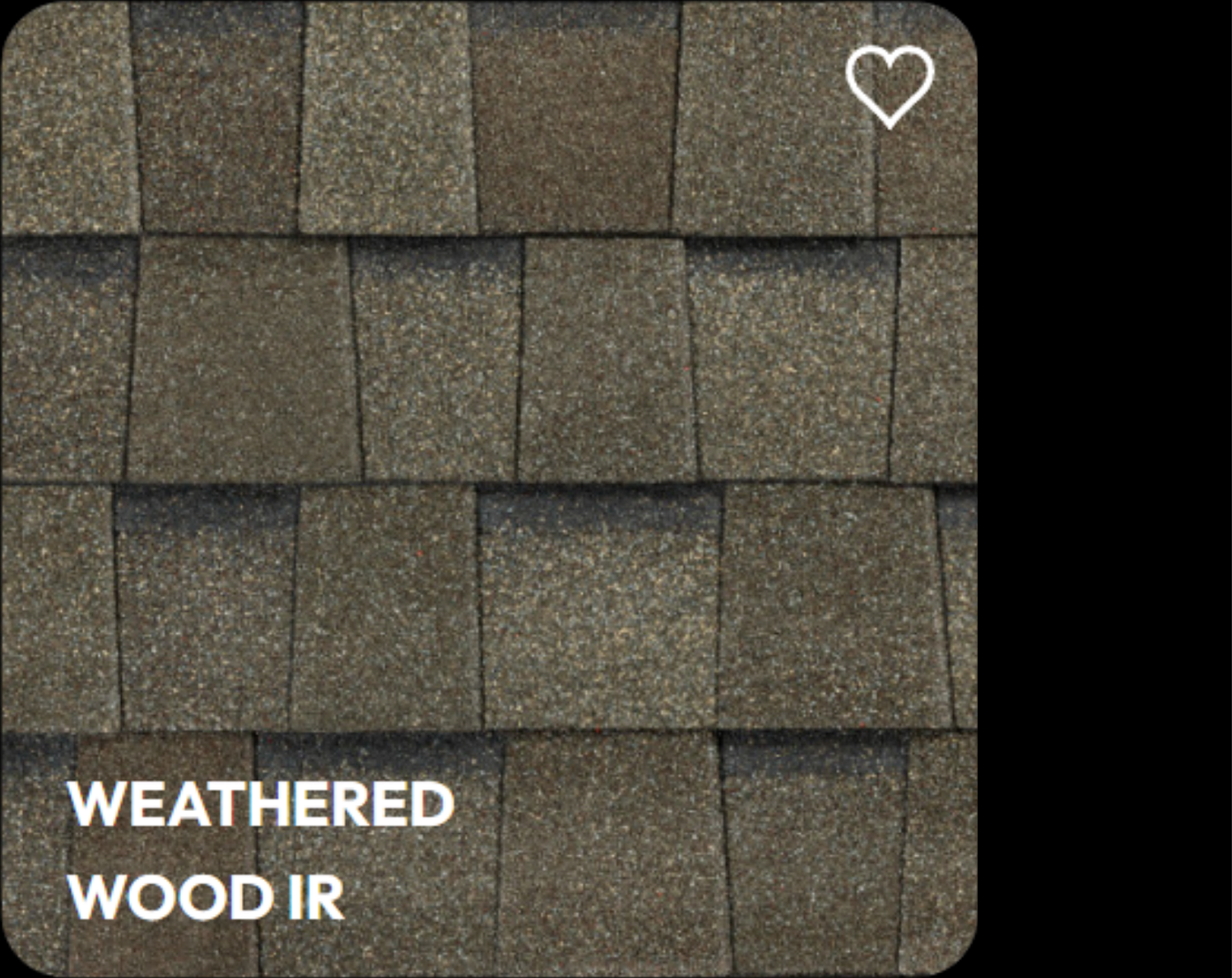Close-up of asphalt shingle roof with textured, weathered appearance.