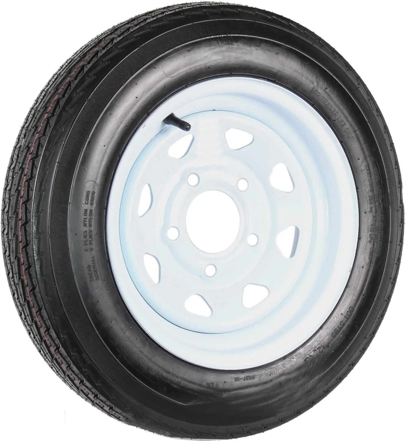 4.80x12 5lugs Steel Wheel and Tire Assembly