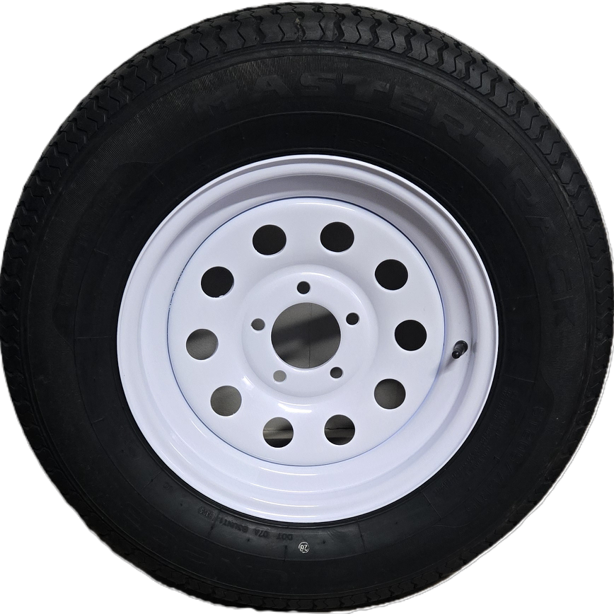 ST205/75R15 Wheel and Tire Assembly 5lugs 4.5" 15x5 5/4.5